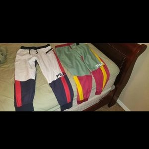 Fila windbreaker sweats